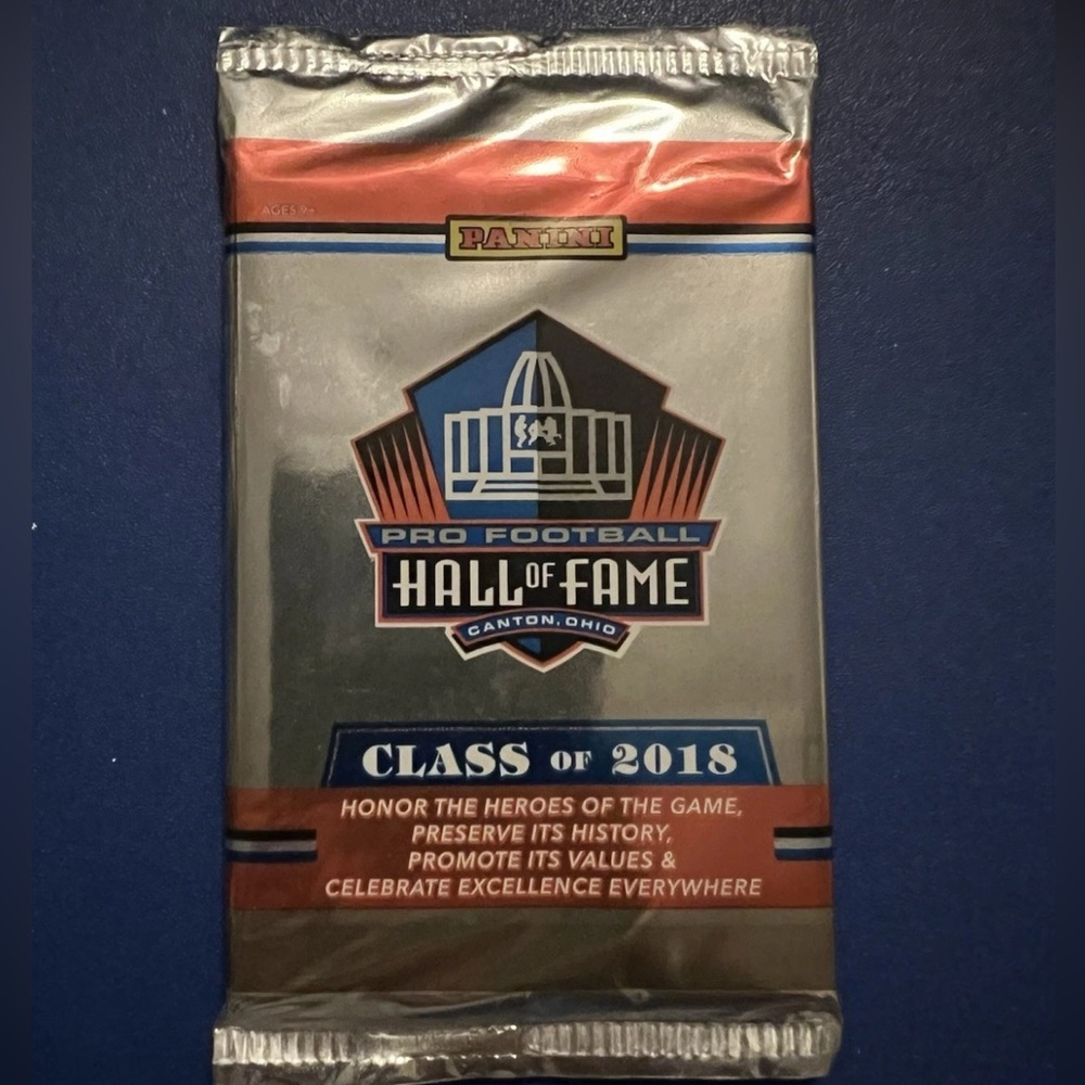 Panini Pro Football Hall of Fame 2018 Unopened Trading Cards Pack NFL Beathard